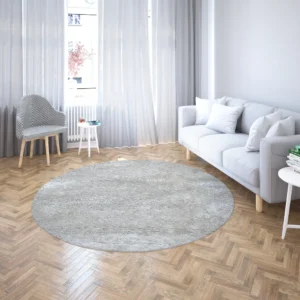 Shaggy Round Carpet